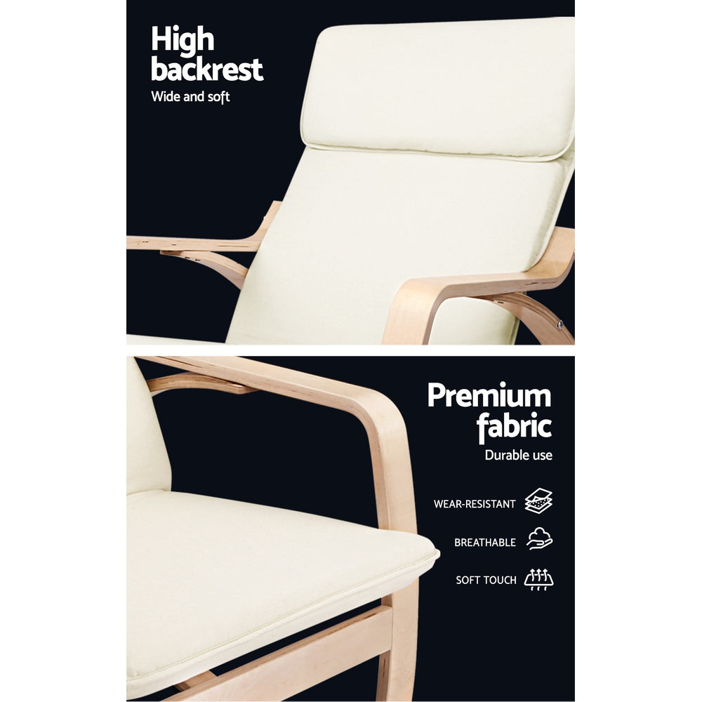 Rocking Armchair Nursing Bentwood Aero