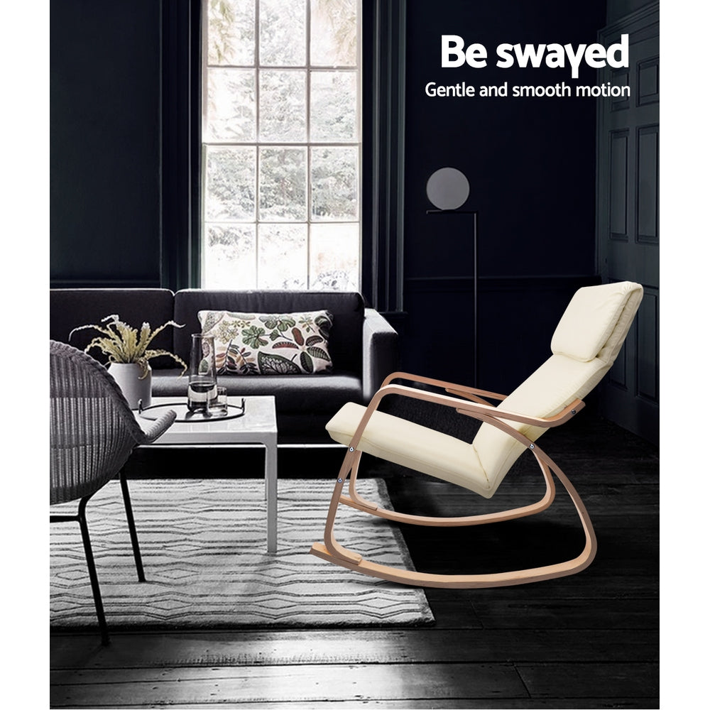 Rocking Armchair Nursing Bentwood Aero