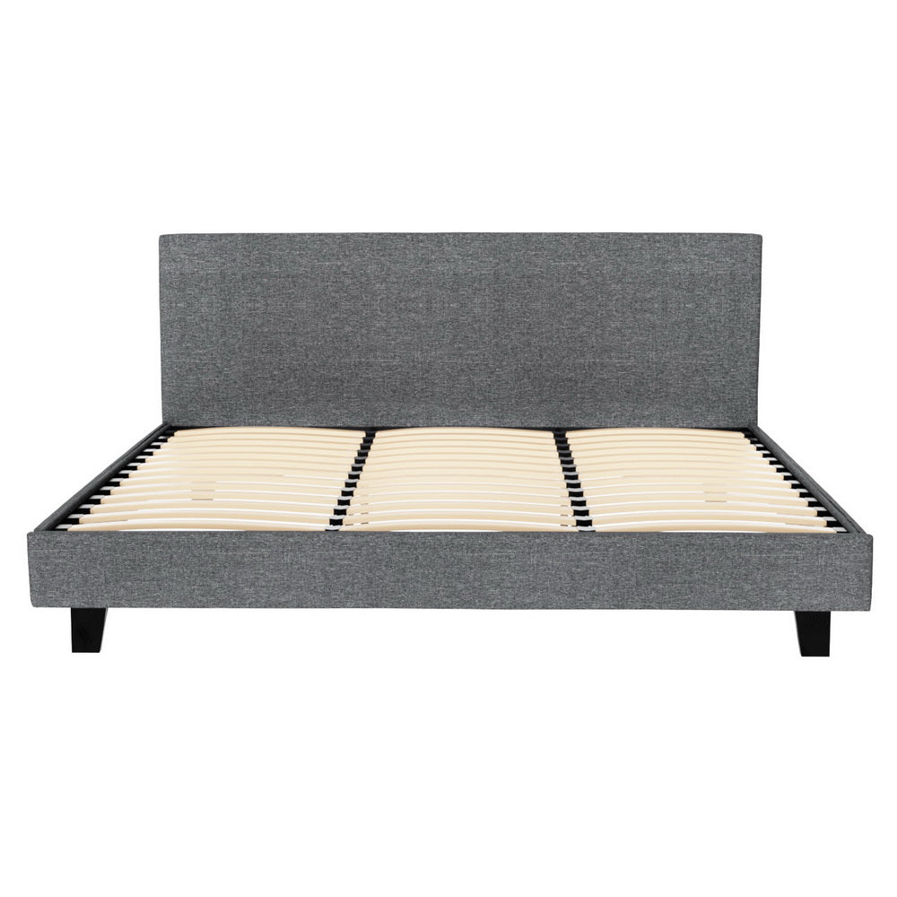 Bed Frame King Size Grey NEO