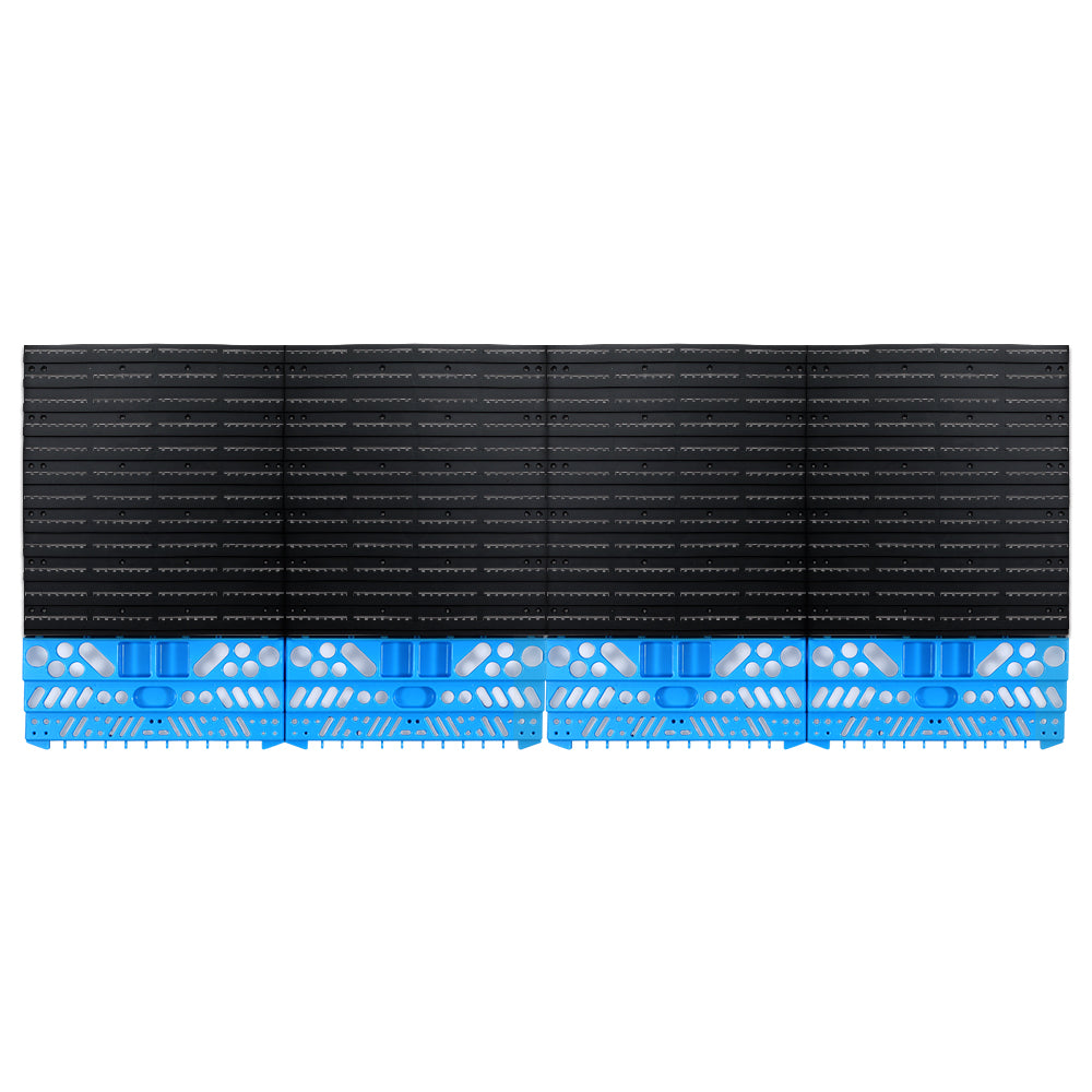 108 Storage Bin Rack Wall Mounted