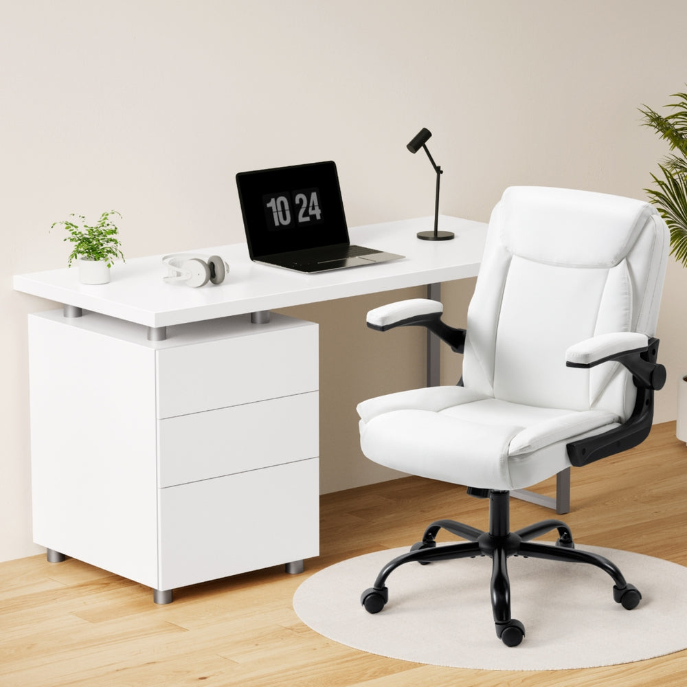 Computer Desk Executive Office Chairs Sets White