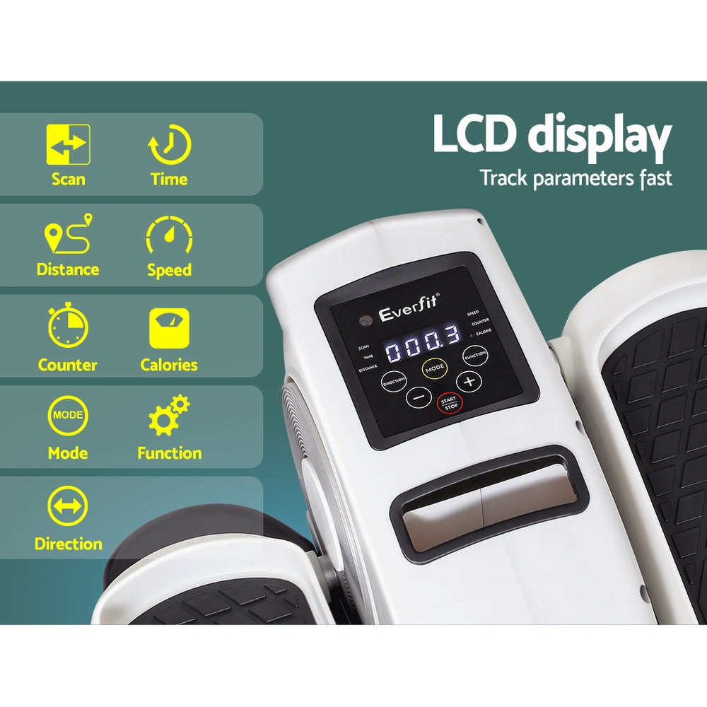 Pedal Exerciser Mini Exercise Bike Cross Trainer Under Desk Bike