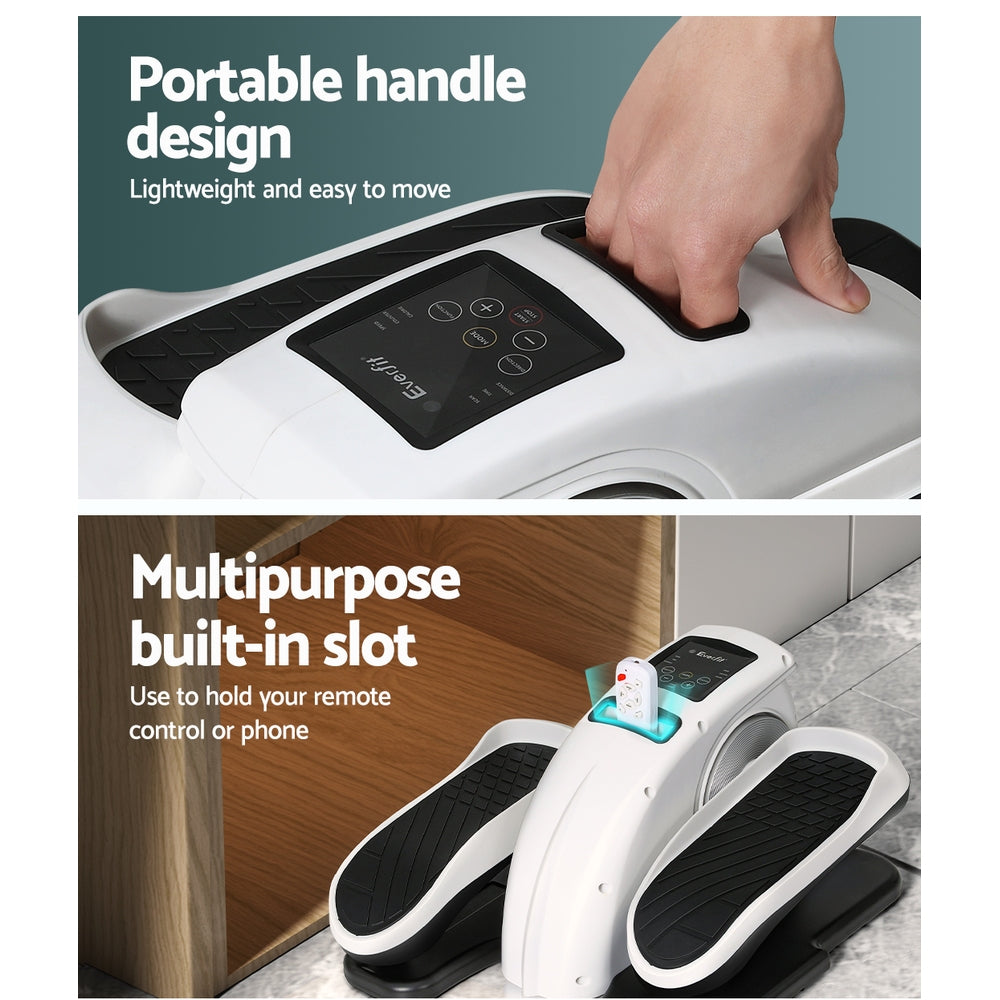 Pedal Exerciser Mini Exercise Bike Cross Trainer Under Desk Bike