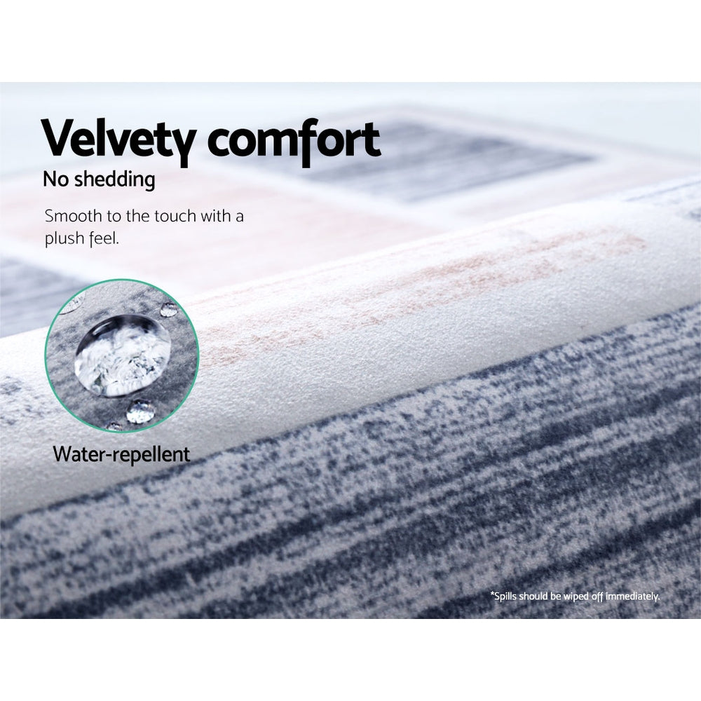 Rug 200x290cm Area Rug Large Carpet Soft Short Pile Modern Oblo