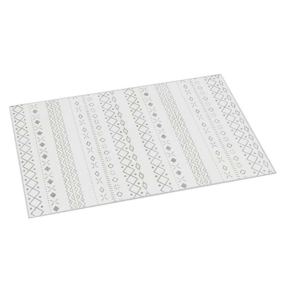 Rug 120x160cm Area Rug Washable Mat Large Carpet Soft Short Pile Una