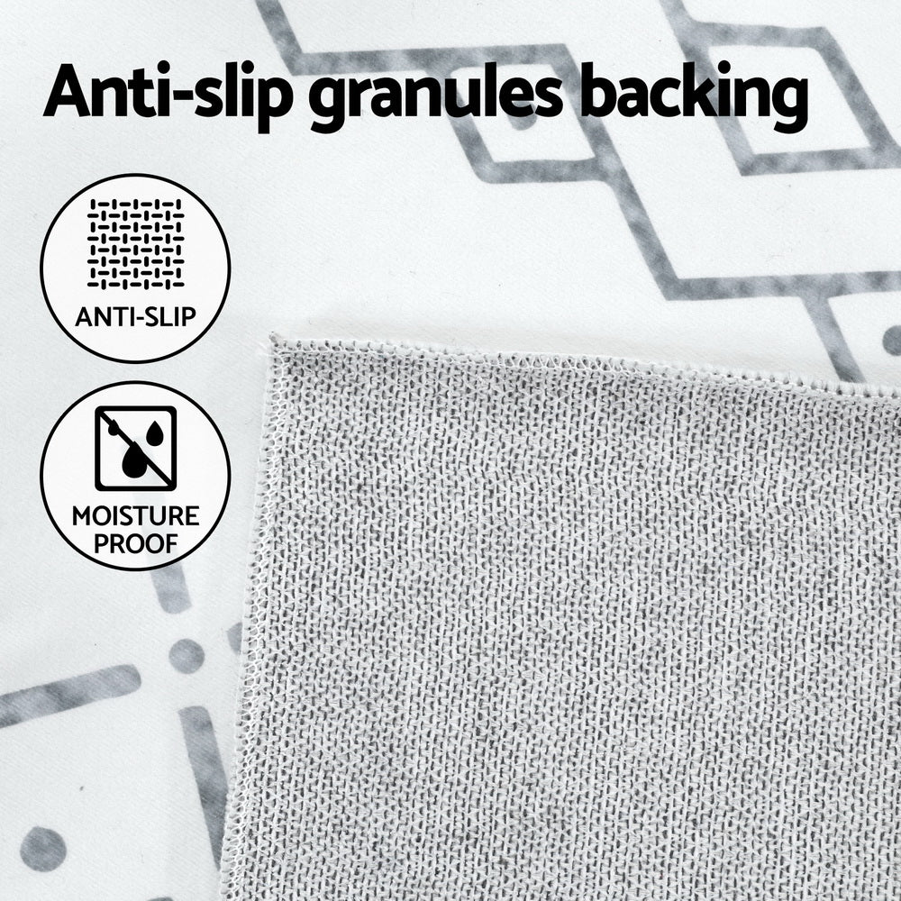 Rug 120x160cm Area Rug Washable Mat Large Carpet Soft Short Pile Una