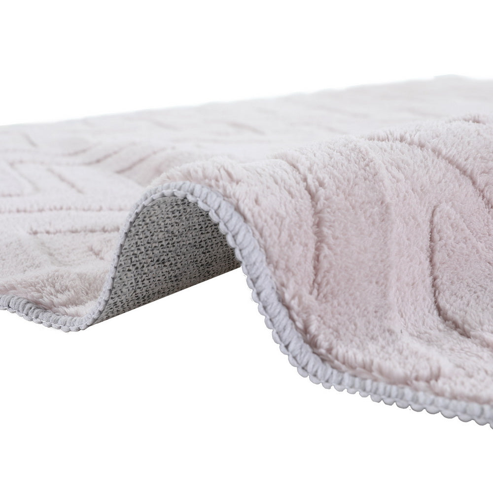 Rug 120x160cm Area Rug Washable Mat Large Carpet Microfiber Ripple