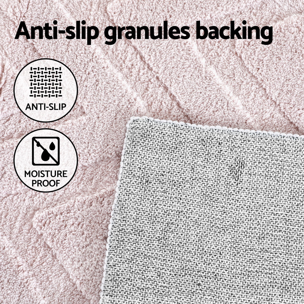 Rug 120x160cm Area Rug Washable Mat Large Carpet Microfiber Ripple