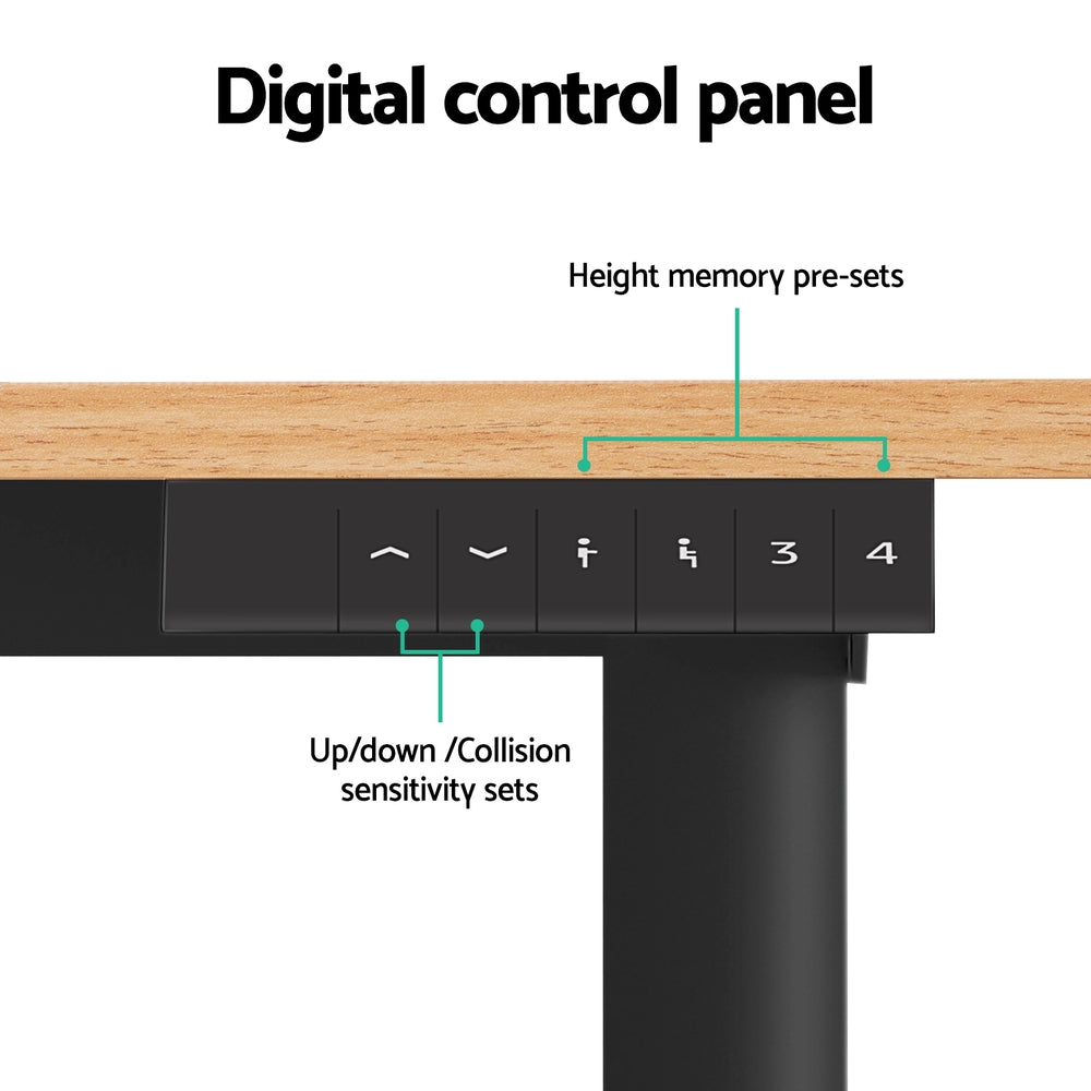 120CM Electric Standing Desk Sit Stand Desks Home Office Computer Desk