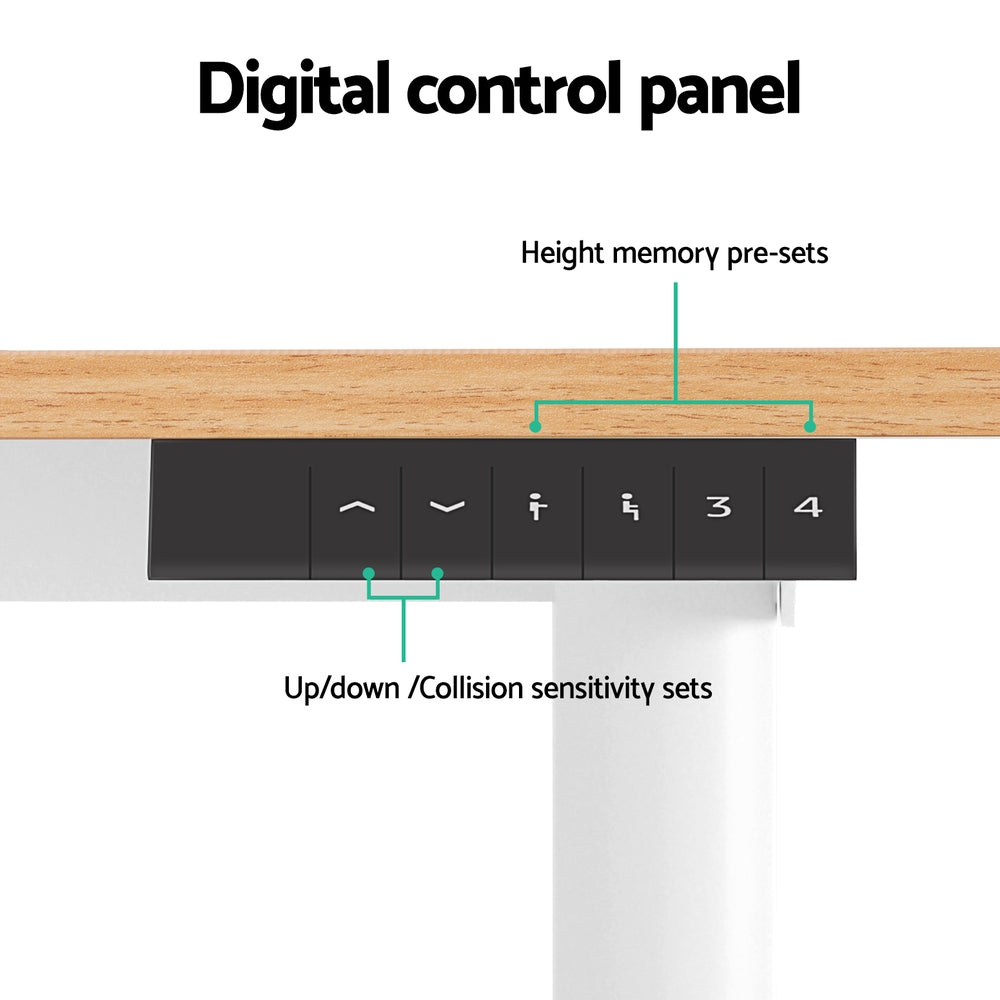 120CM Electric Standing Desk Sit Stand Desks Home Office Computer Desk