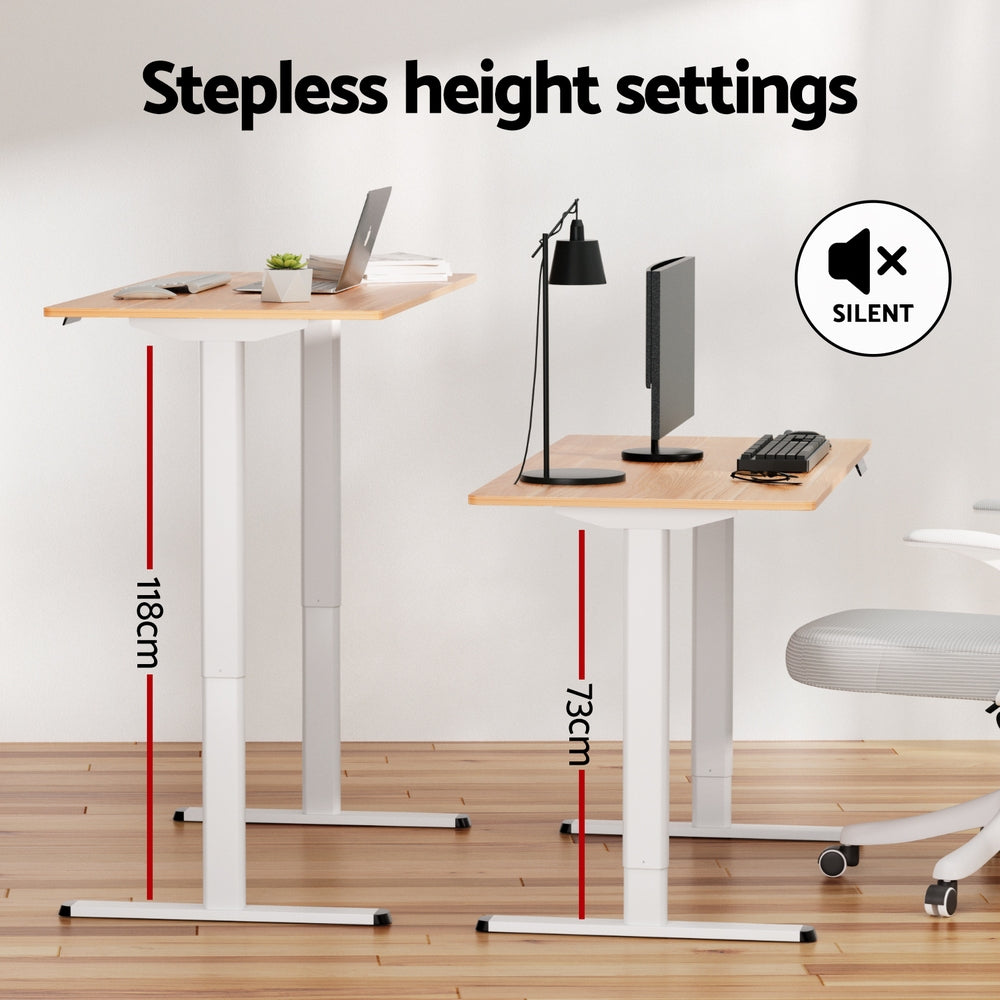 120CM Electric Standing Desk Sit Stand Desks Home Office Computer Desk