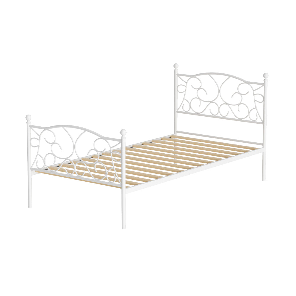 Bed Frame Single Size Metal Bed Frame GROA