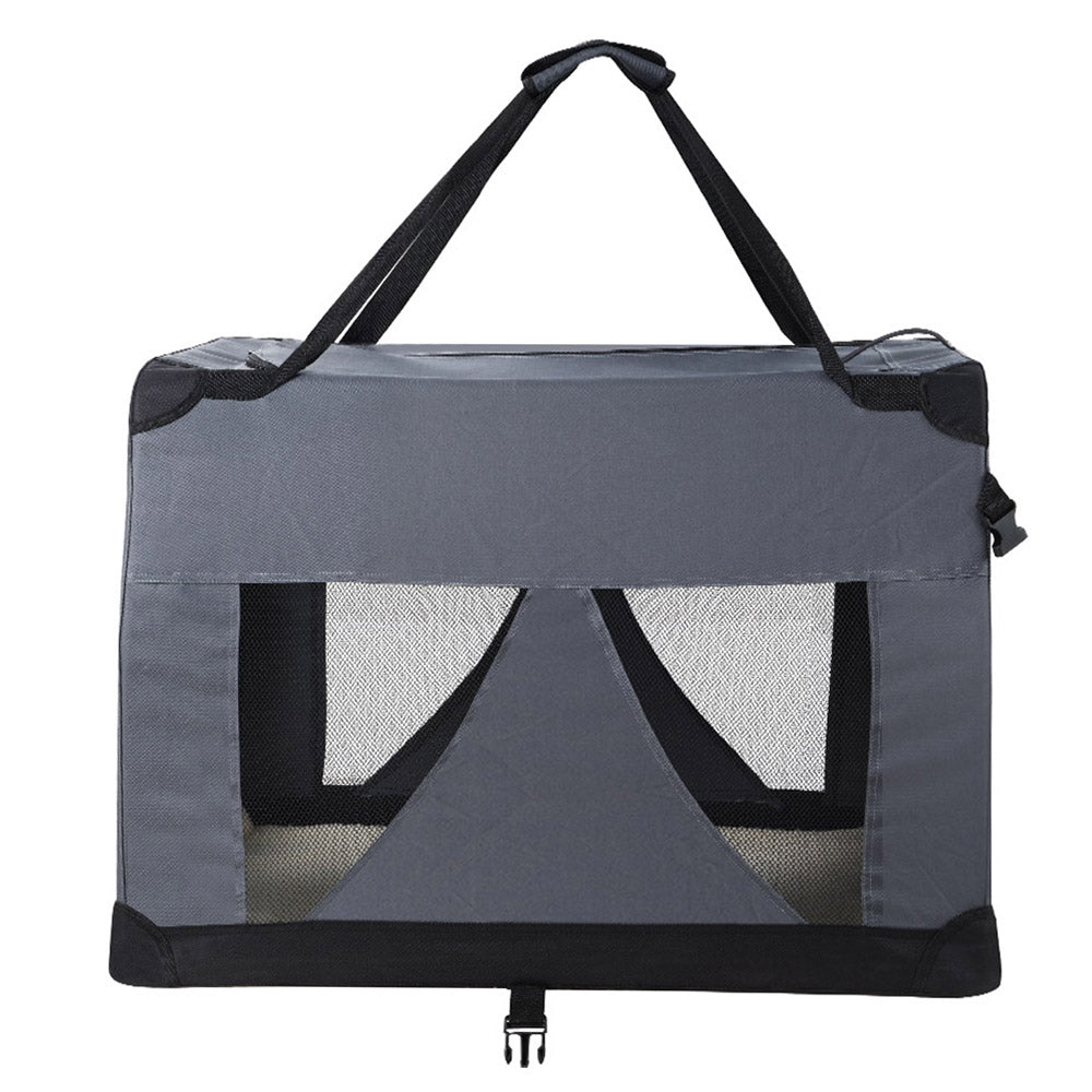 Pet Carrier Soft Crate Dog Cat Travel 121x80CM Portable Foldable Car 4XL