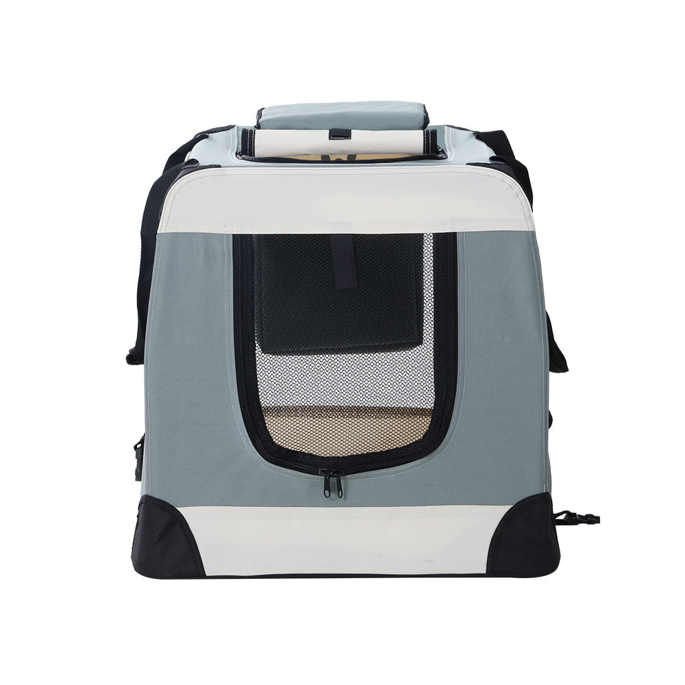 Pet Carrier Soft Crate Dog Cat Travel 70x52CM Portable Foldable Car Large