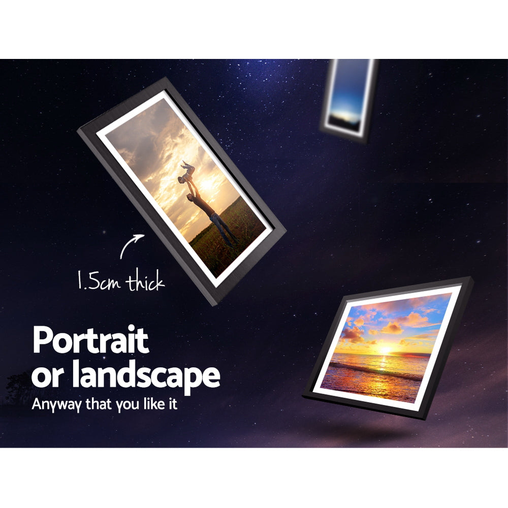 Photo Frames Art Holder 30PCS 8x10inch 5x7inch 4x6inch 3.5x5inch Black