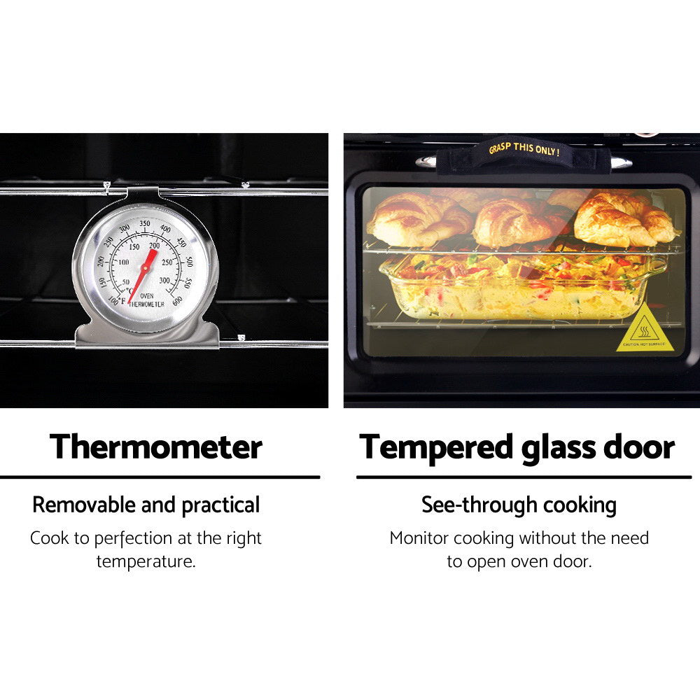 Portable Gas Oven LPG Black