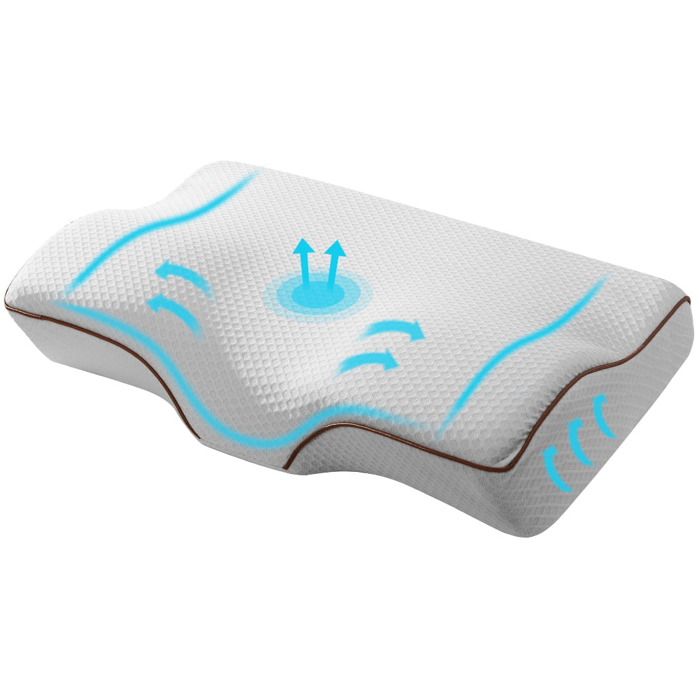 Memory Foam Contour Pillow Grey