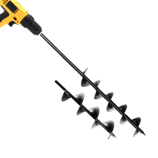 Giantz Power Garden Spiral Auger Hole Digger Earth Drill Bit 妗75x300 & 600mm