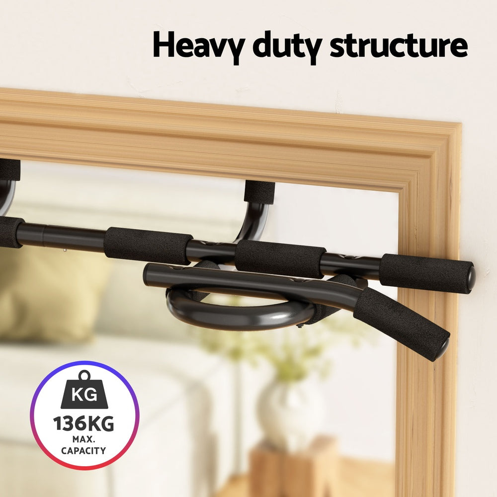 Pull Up Bar 104CM Doorway Chin Up Horizontal Bar Gym