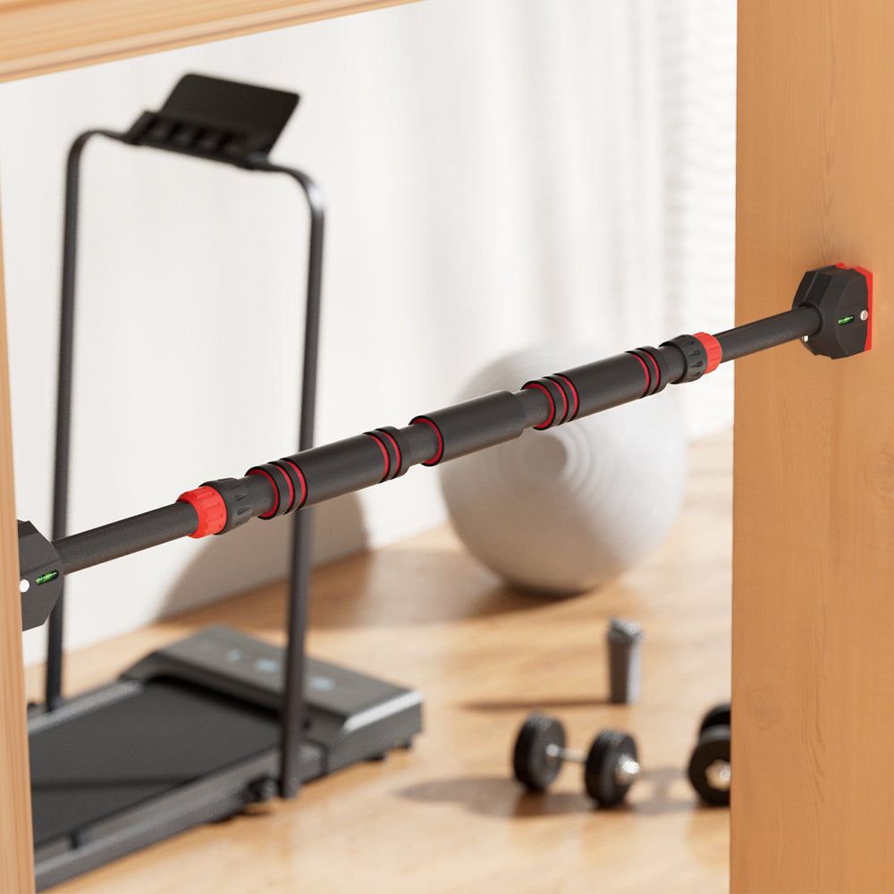 Pull Up Bar 70CM-95CM Doorway Chin Up Horizontal Bar Gym