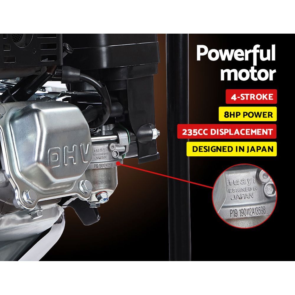 Petrol Water Pump 3 High Flow Transfer Fire Fighting Irrigation