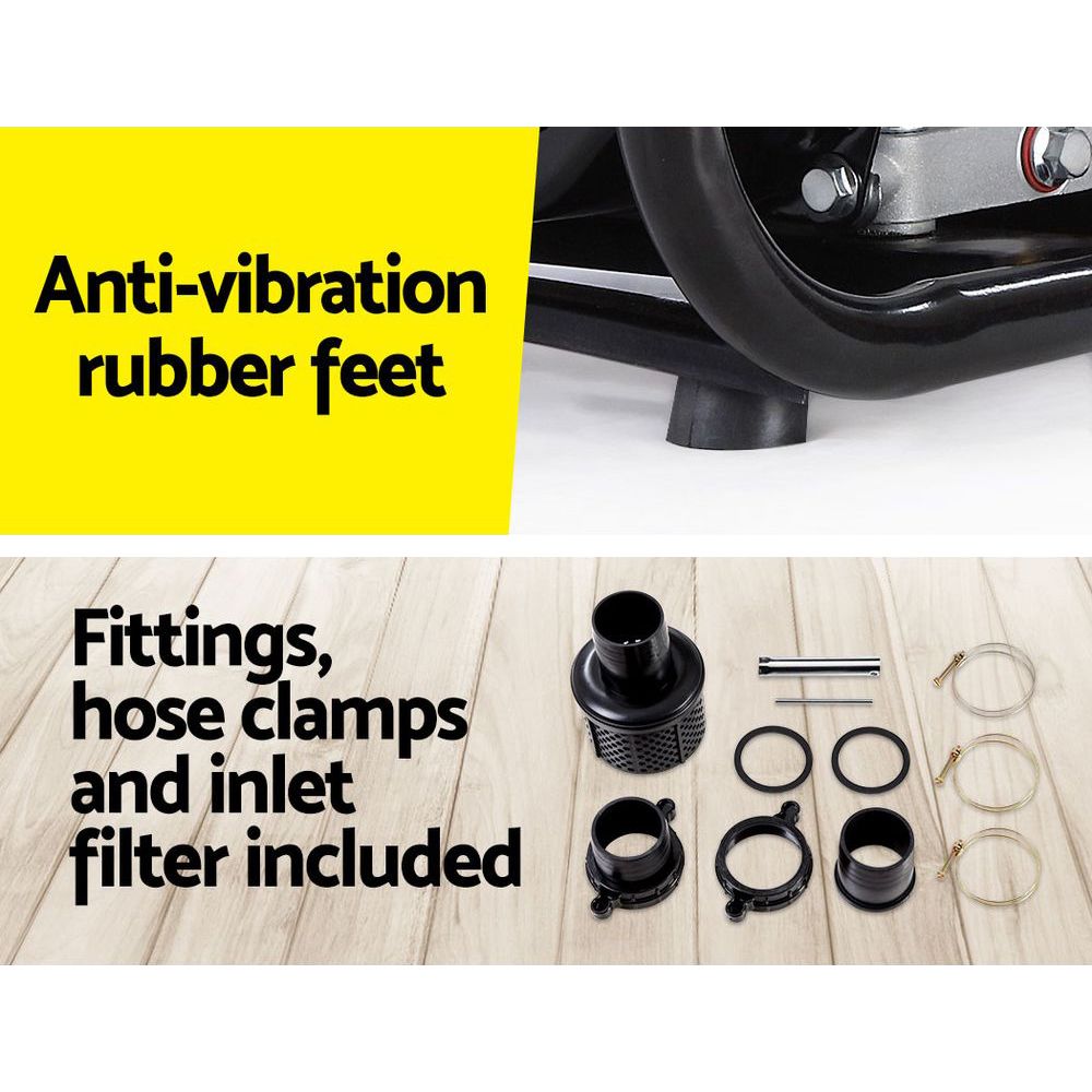 Petrol Water Pump 3 High Flow Transfer Fire Fighting Irrigation