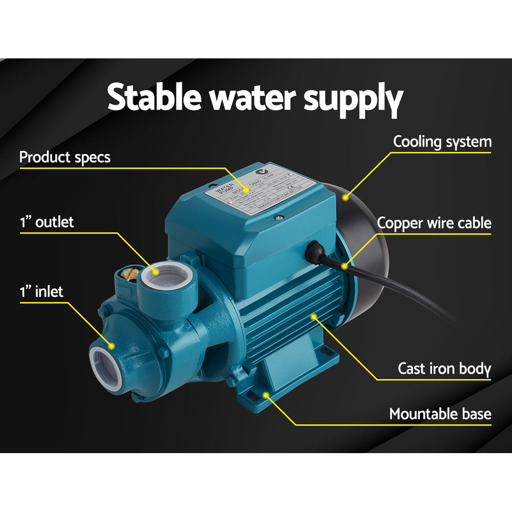 Peripheral Water Pump Garden Boiler Car Wash Electric Irrigation QB60