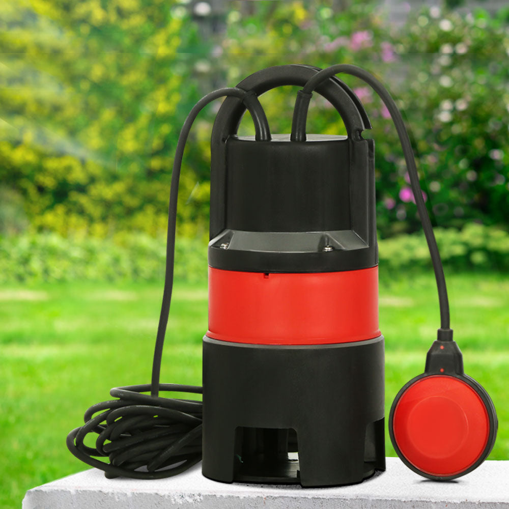 Garden Submersible Pump 550W Dirty Water Bore Tank Well Steel Sewerage