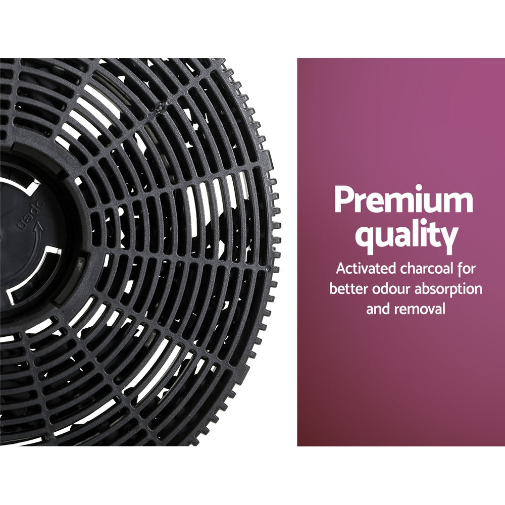 16cm Range Hood Carbon Charcoal Filters Replacement X2