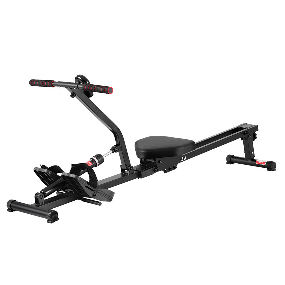 Hydraulic Rowing Machine Rower 12 Levels Resistance Exercise Fitness Gym Cardio