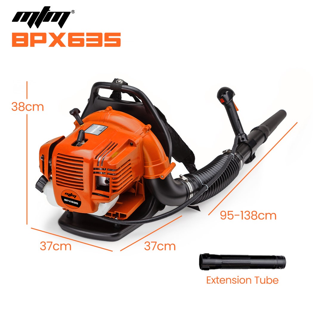MTM 30CC Backpack Petrol Leaf Blower 2 Stroke Commercial Garden Yard Outdoor