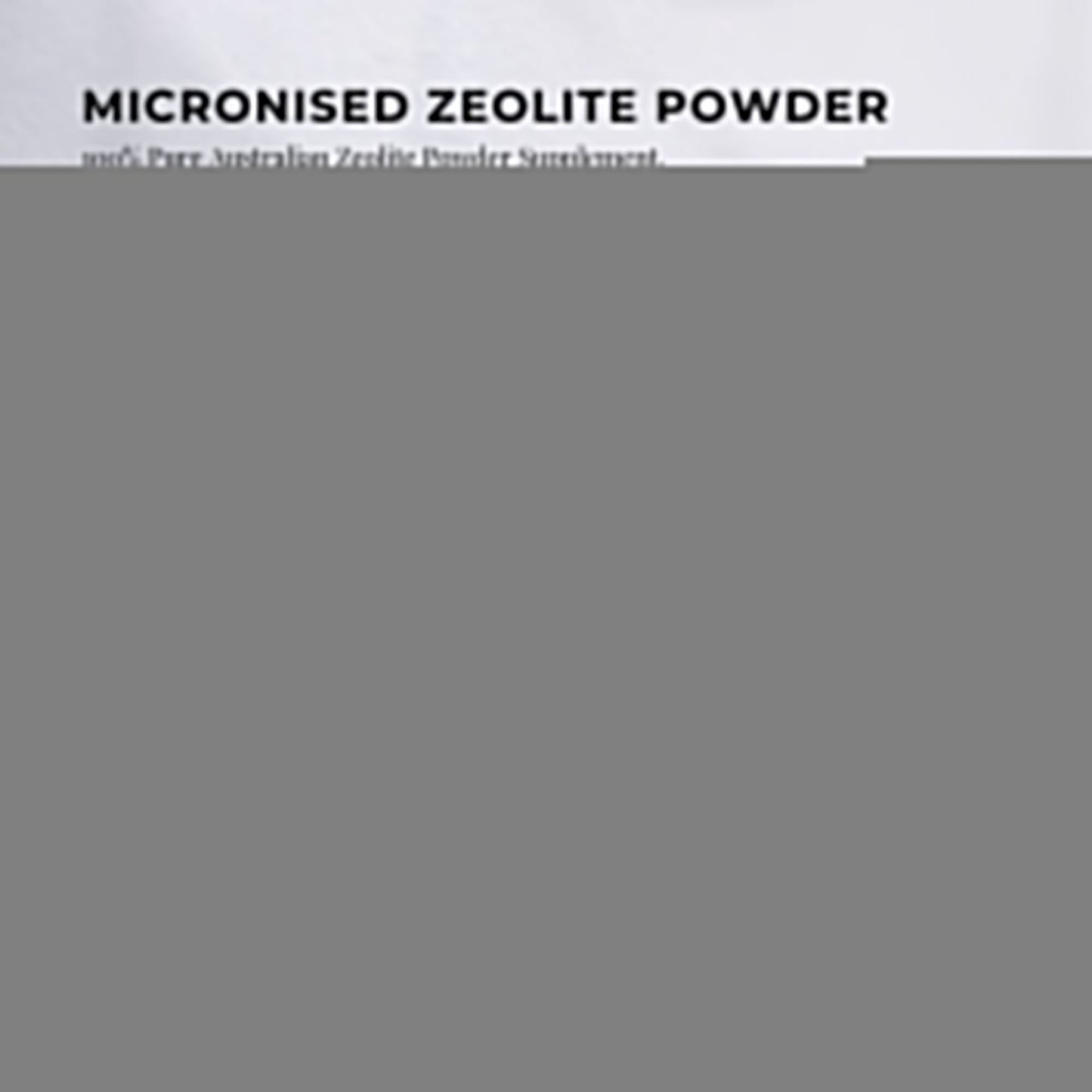 10Kg Pure Micronised Zeolite Powder Mineral - Micronized Volcamin
