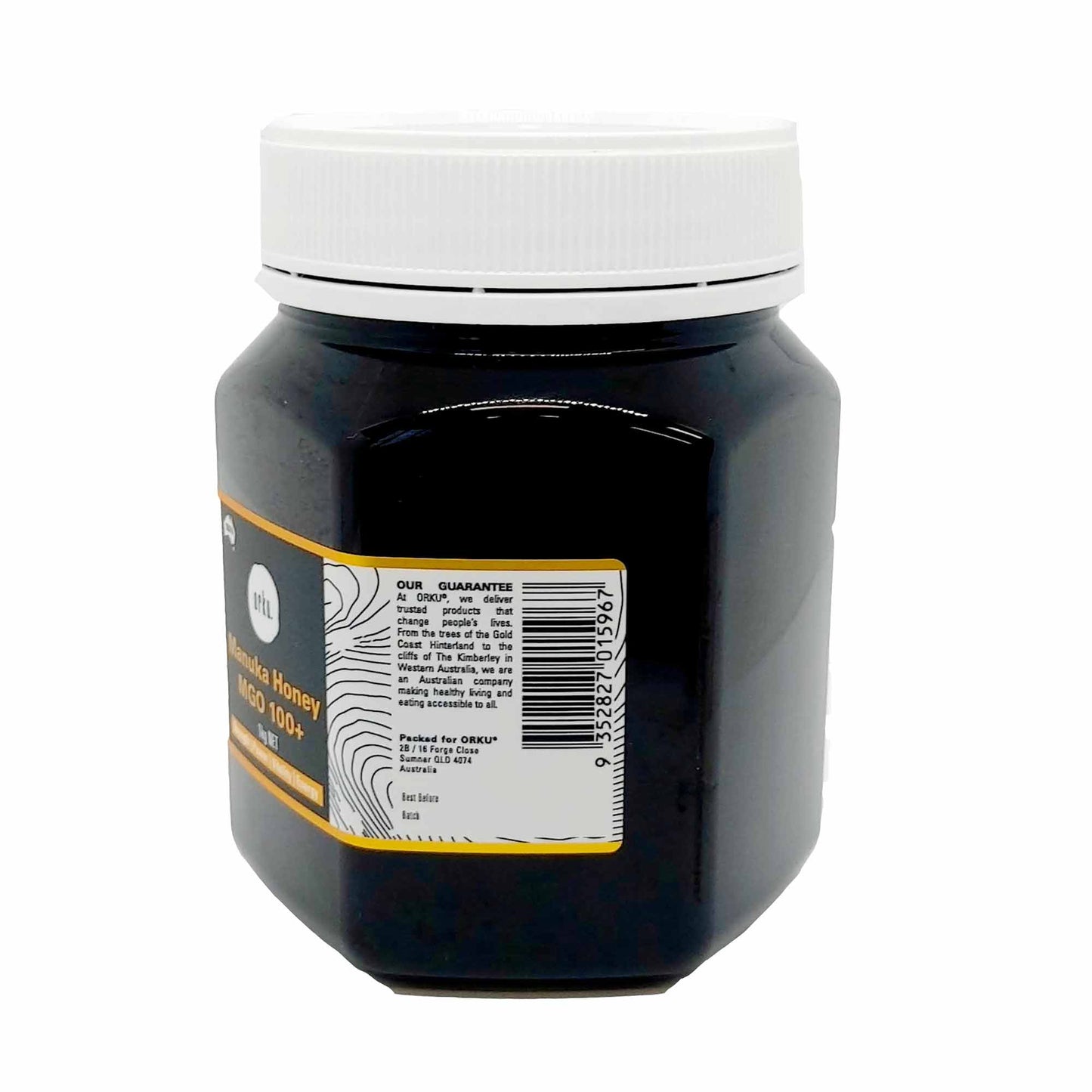 1Kg MGO 100+ Australian Manuka Honey - 100 percent Raw Natural Pure Jelly Bush