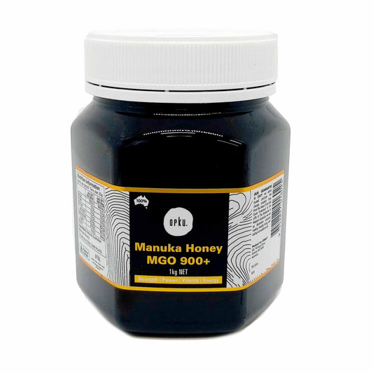 1Kg MGO 900+ Australian Manuka Honey - 100 percent Raw Natural Pure Jelly Bush