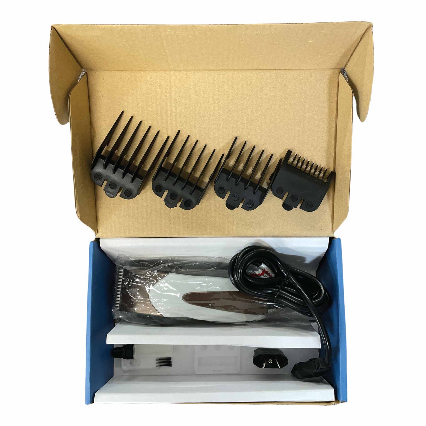 Pet Hair Clippers Set - Dog Cat Grooming Trimmer Electric Shaver Groomer Kit