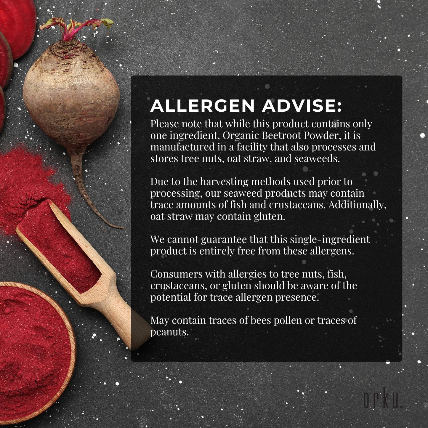 400g Organic Beetroot Powder Superfood Beet Root Supplement Beta Vulgaris