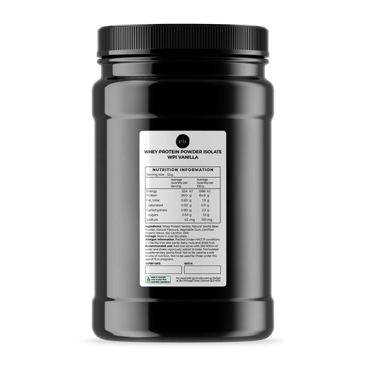 1Kg Whey Protein Isolate Powder ¨C Vanilla WPI Jar | Sports Food