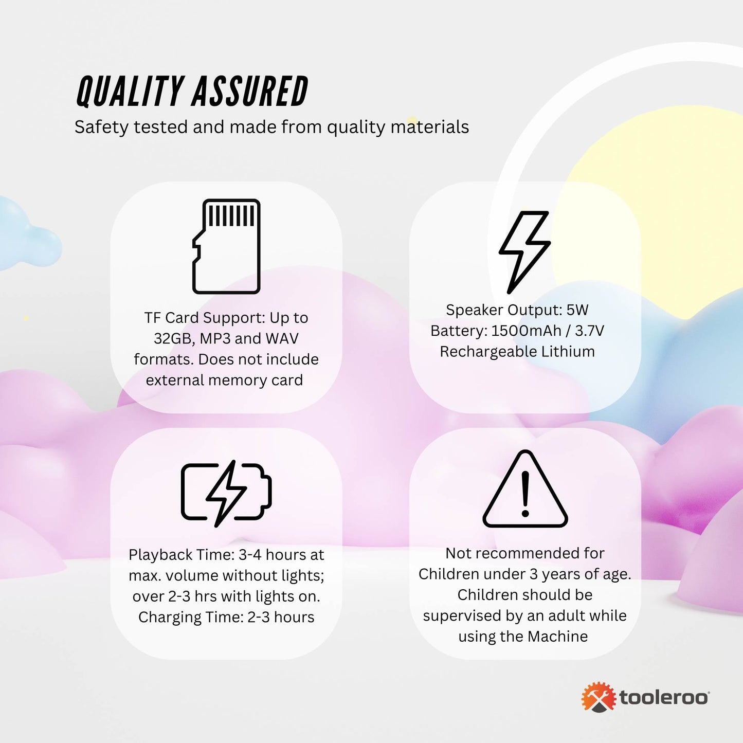 Mini Karaoke Machine and 2x Wireless Microphones Portable Bluetooth Speaker Pink