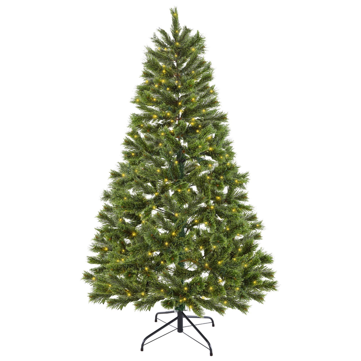 1.2m Prelit Lumina Pine Christmas Tree With 150 Led Lights