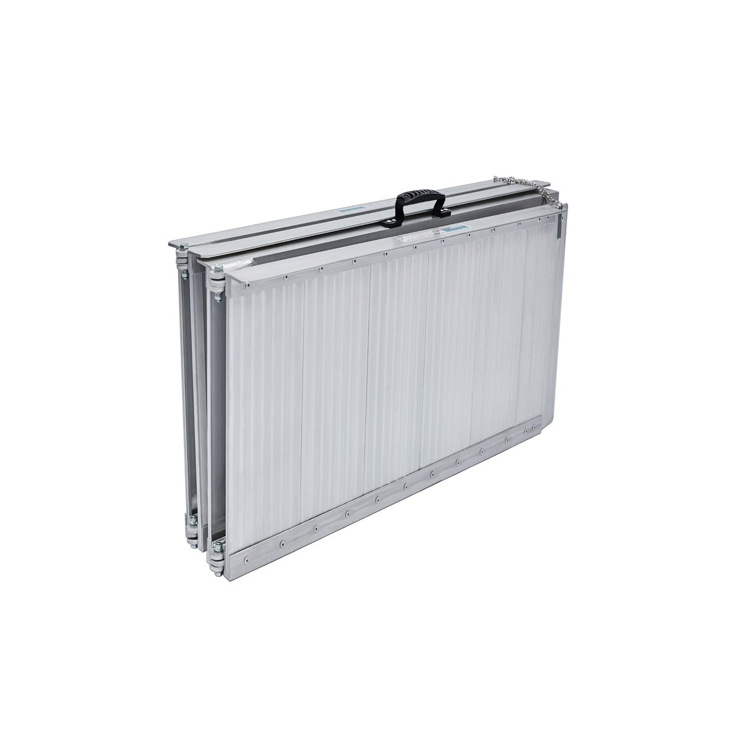 Kartrite 4ft Aluminium Foldable Wheelchair Ramp Non-Slip R02 Silver