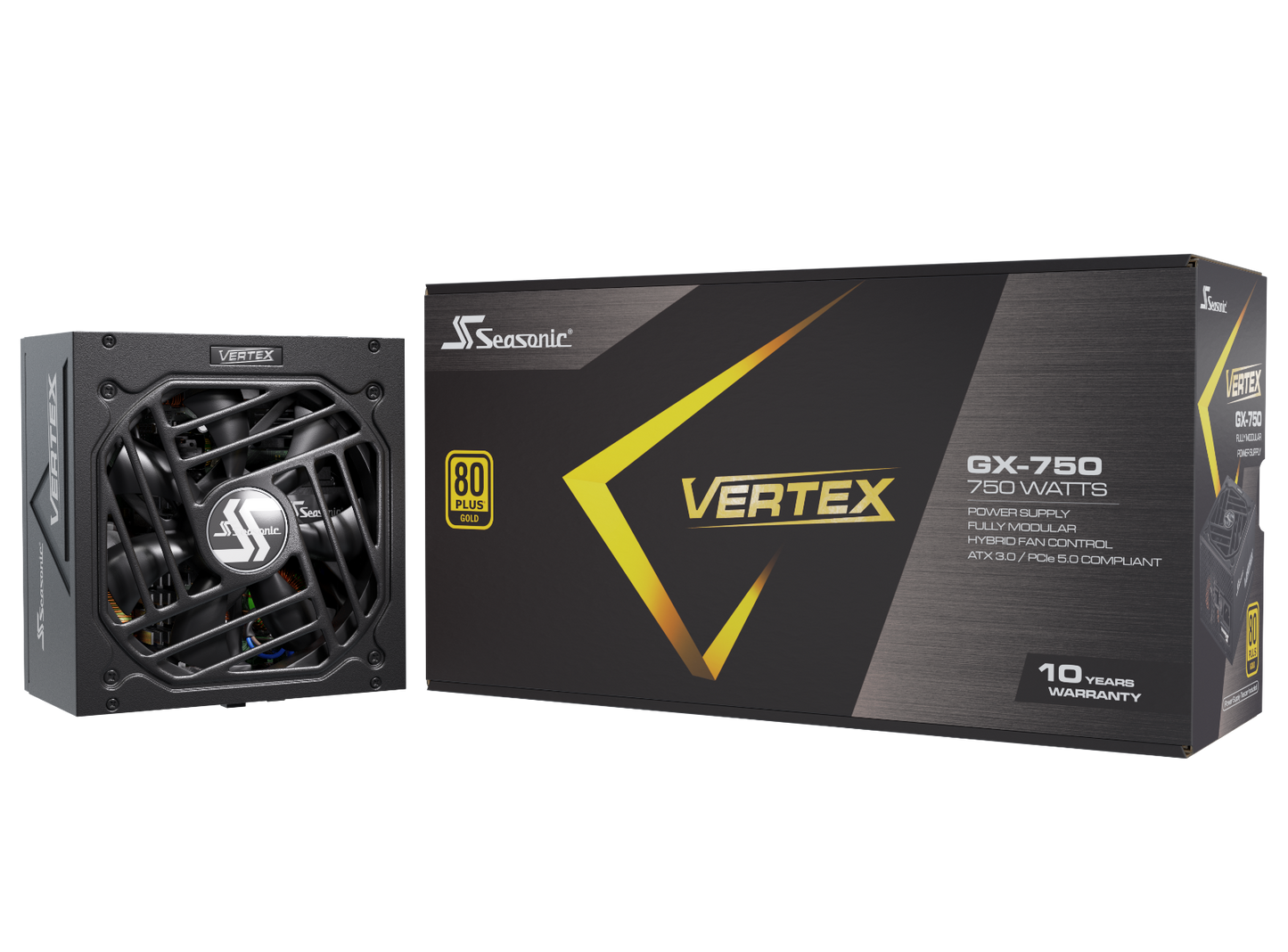 Seasonic VERTEX 750W (GX-750) 80 PLUS Gold Modular PSU ATX 3.0