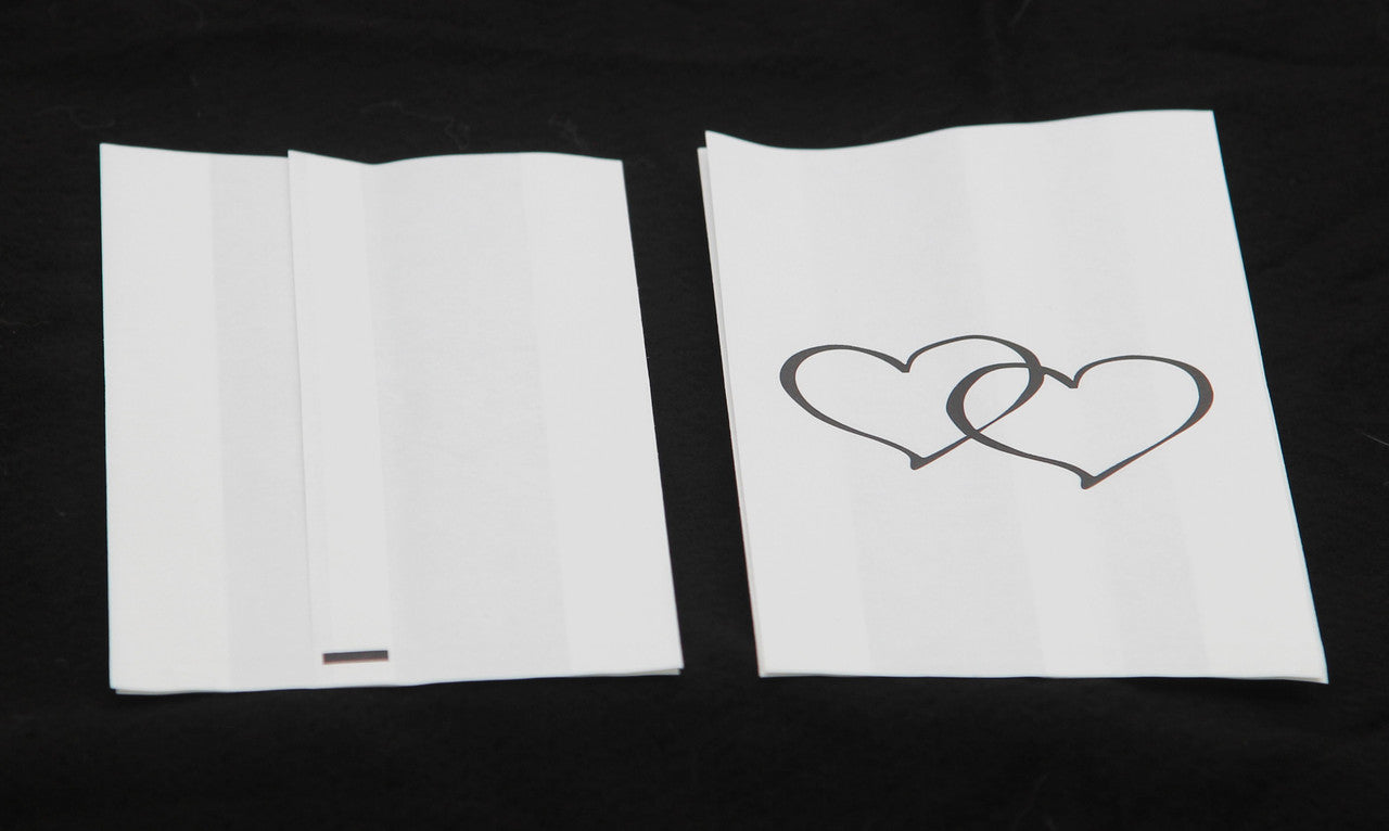 200 Pack Wedding Cake Bags Greaseproof Wax Paper Slice Take Home Favour Large Heart