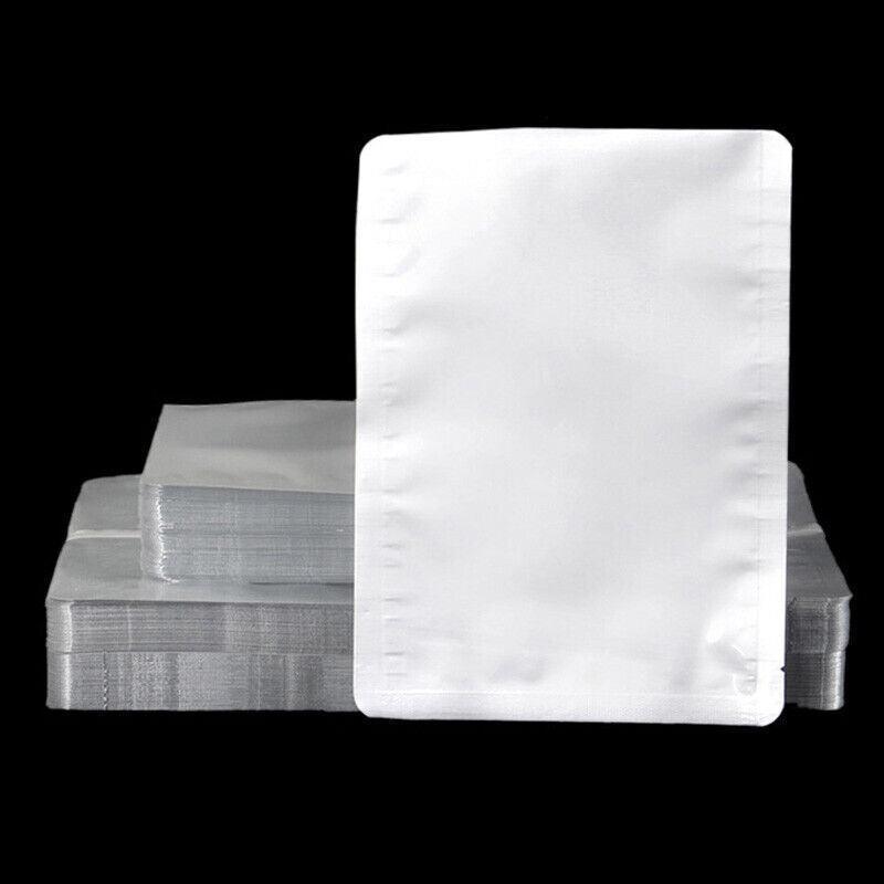 100/200X Aluminum Foil Heat Seal Mylar Food Vacuum Bags 6 Sizes - 25x35cm x 100 PCS