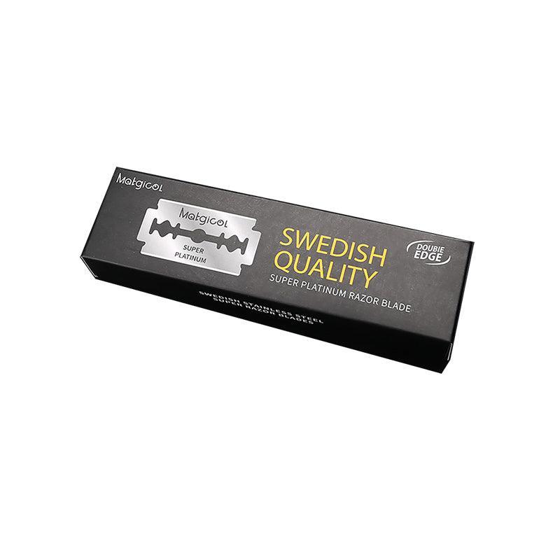 Pack of 10 to 200 Super Stainless Razor Blades Double Edge for Shaving Use - 100PCS