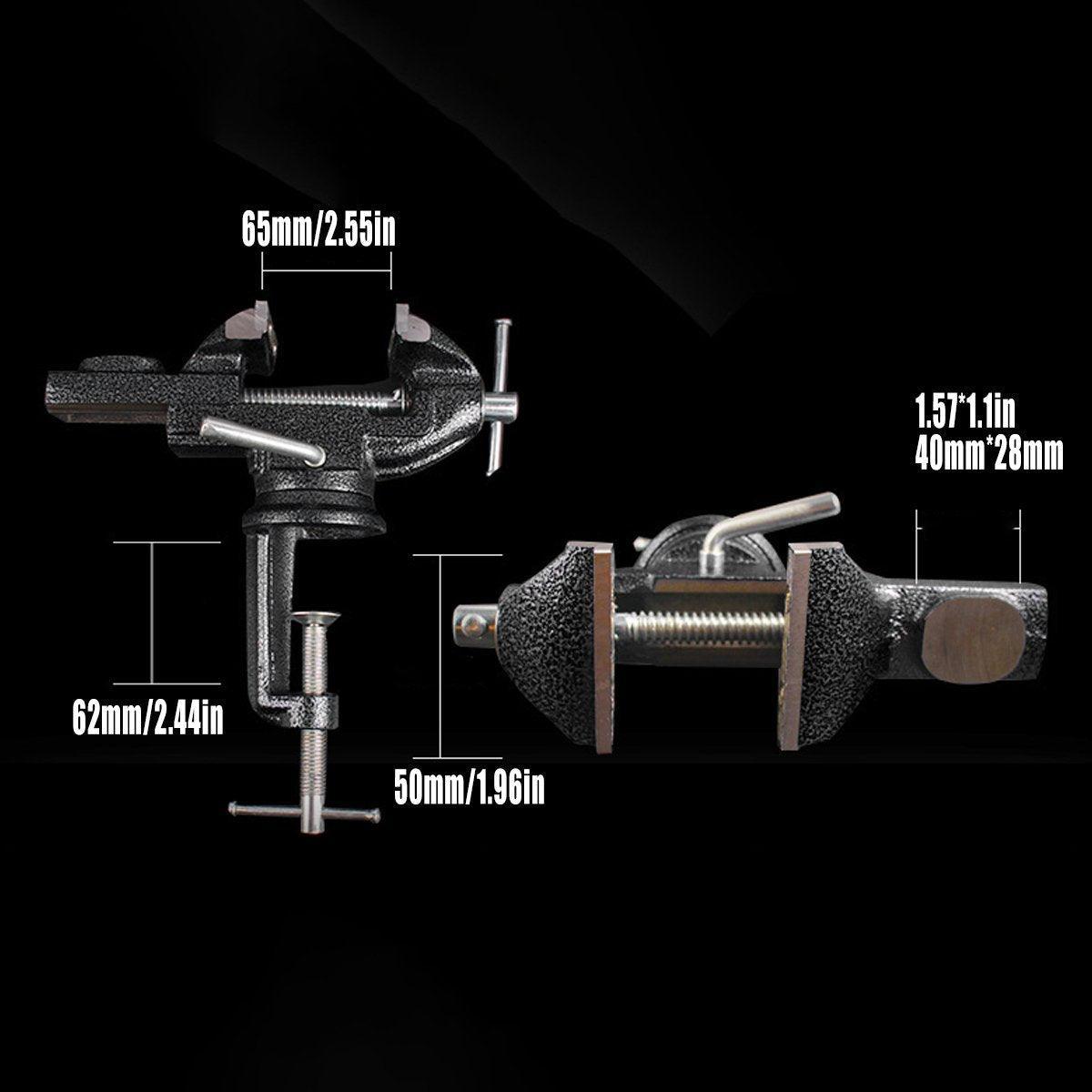 Mini Vice Clamp Table Clamp Workbench Desk Small Craft Hobby Model Maker Tool