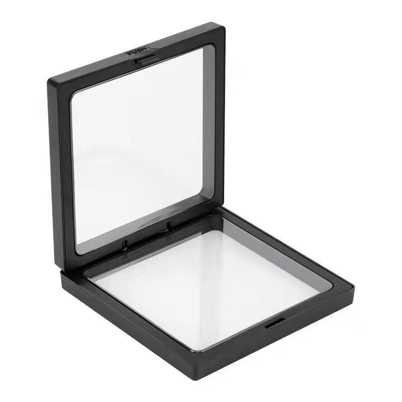 10pcs Transparent PE Film Display Box Jewelry Packaging Storage Box Container - 7-18-2-White