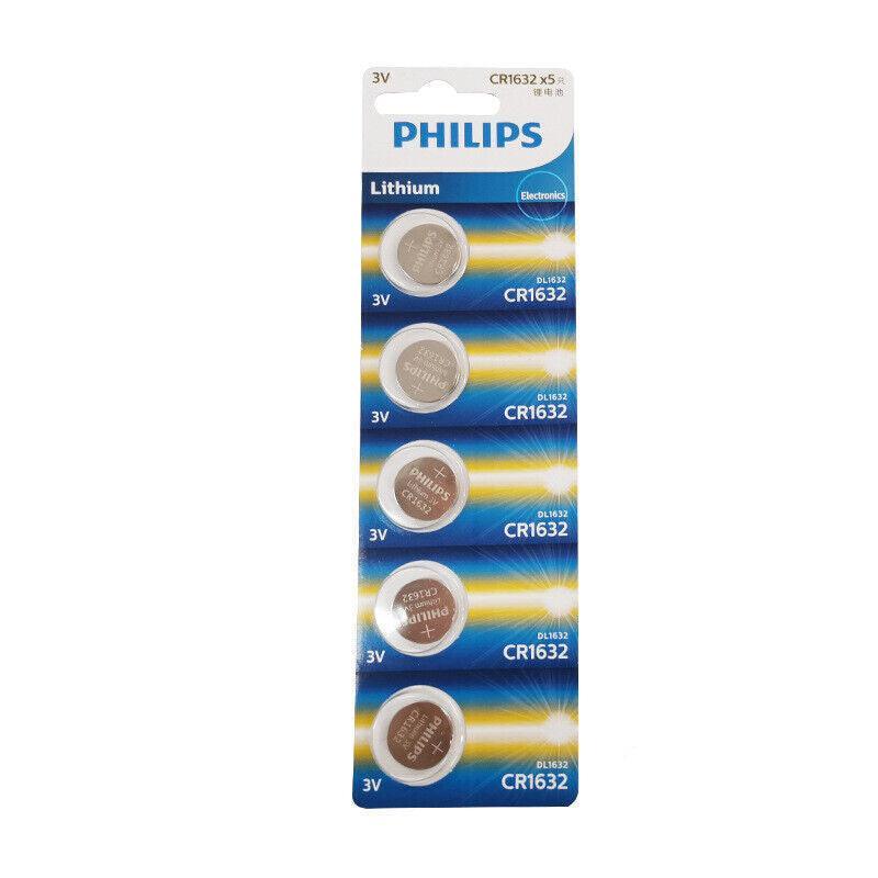 5-20Pcs Philips Cr1220 Cr1616 Cr1620 Cr1632 Cr2016 Cr2025 Cr2032 Button Battery - CR1616-10PCS