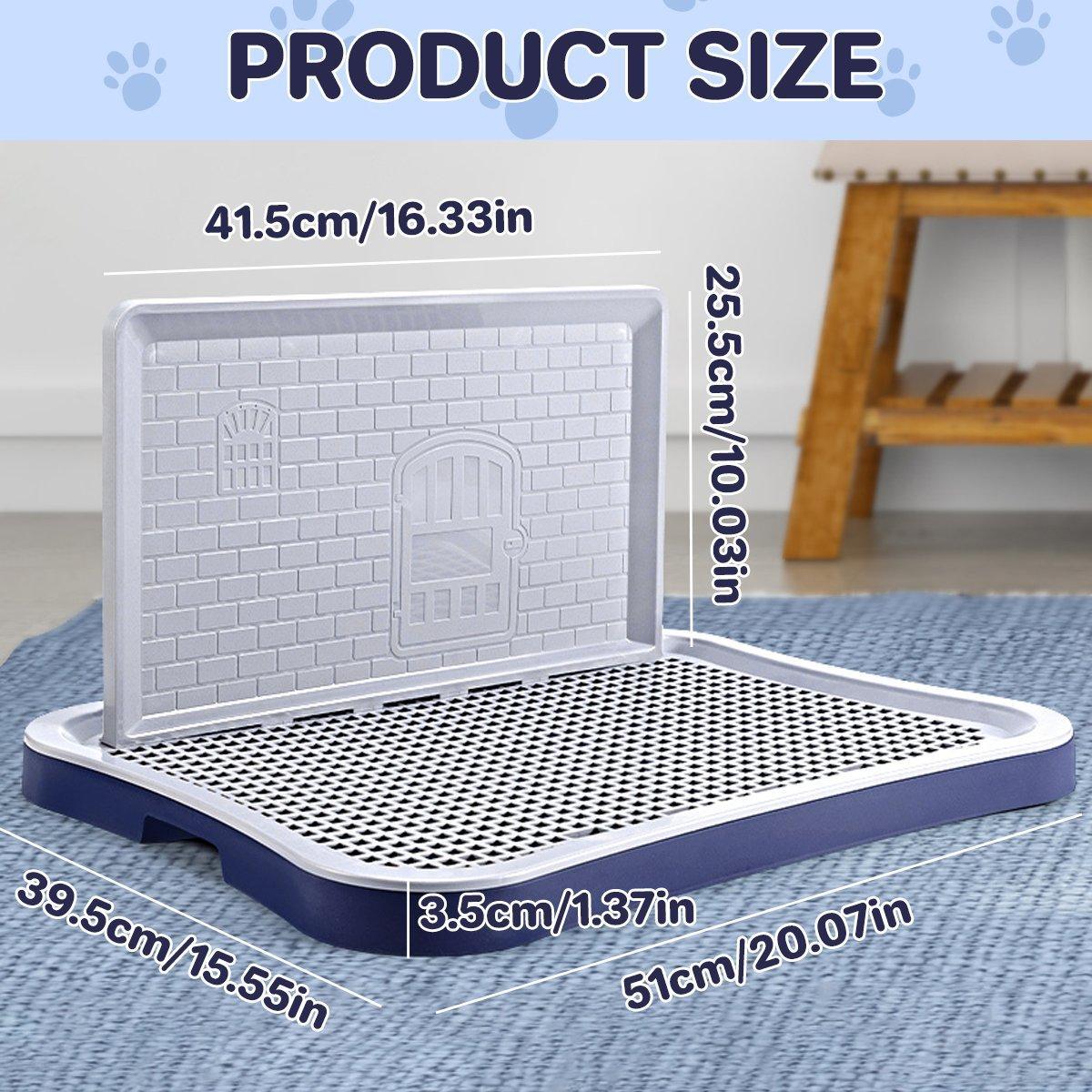 Pet Potty Training Pad Small And Medium-sized Dog Toilet Urinal Pee Tray - Navy