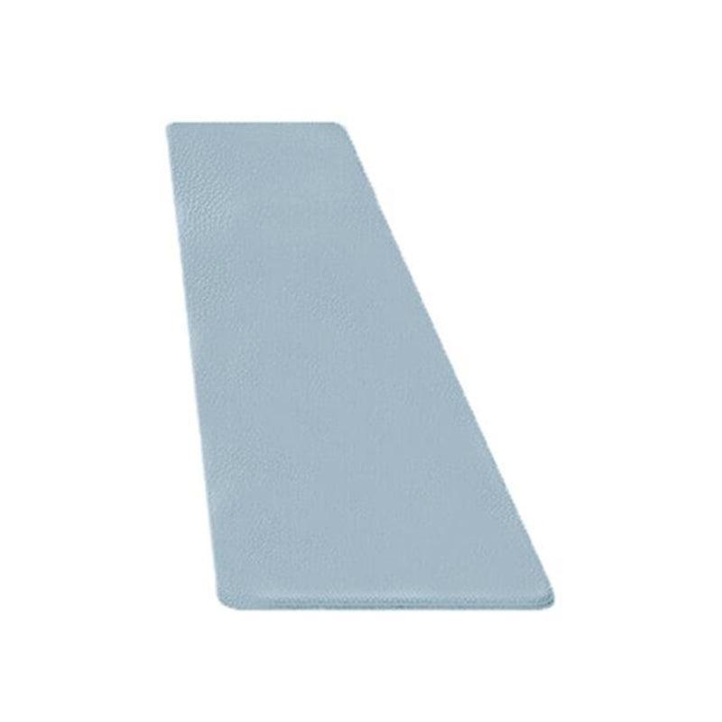 44x75cm Non-Slip Waterproof Kitchen Door Mat Floor Rug Carpet Anti-Oil Easy Clean - Blue