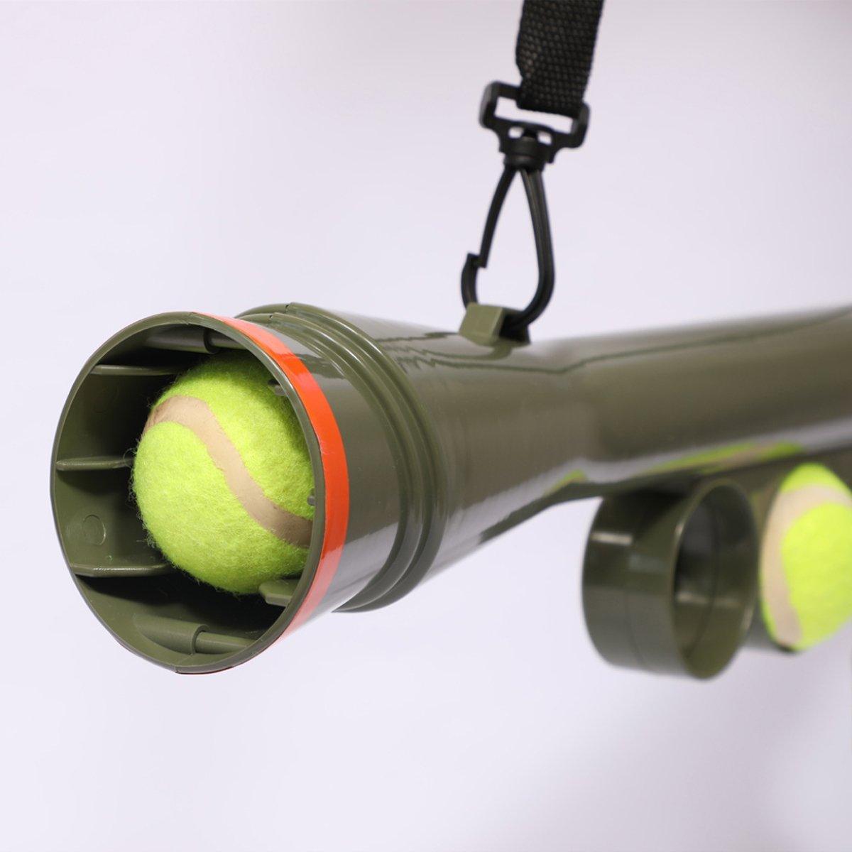 Interactive Pet Tennis Ball Launcher Toy for Training and Play Supplies Fun